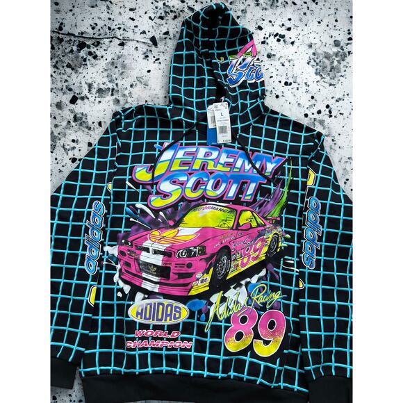 adidas Other - Adidas JEREMY SCOTT RALLY HOODY L unisex NEW with tags